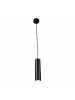 Licht-Erlebnisse Pendelleuchte (B)8 x (L)8 cm in Schwarz
