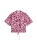 Marc O'Polo DENIM Kurzarm-Bluse relaxed in Medium Pink