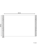 Beliani Vintage VOSKEHAT in Bunt - (W) 200 x (L) 300 cm