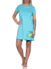 NORMANN Nachthemd kurzarm Kiwi Print - 86396 in türkis