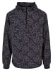 Urban Classics Urban Classics Herren Flower AOP Pull Over Jacket in blackflower