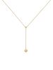 Elli Halskette 925 Sterling Silber Geo, Kugel in Gold