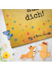 Mr. & Mrs. Panda Badehandtuch Toast Party Design mit Spruch in Weiß