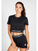 Gorilla Wear Colby Cropped T-Shirt - Schwarz