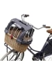 KLICKfix Doggy Basket Plus 40 - Hundefahrradkorb (Korbklip) 52 cm (brown/grey) in brown/grey