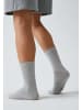 SNOCKS Tennissocken aus Bio-Baumwolle 4 Paar in Grau