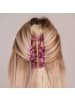 Claide Haarspangen und -clips Helene  in  Dunkelrot, Rosa