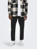 Only&Sons Cropped Jeans Loose Fit Denim Straight Leg Ankle Pants Hose ONSAVI in Schwarz