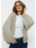 SASSYCLASSY Oversize Strick-Cardigan in beige