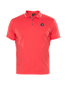 Le Temps des Cerises Poloshirt ARON in red (wine)-orange