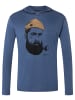 super.natural Merino Longsleeve in blau