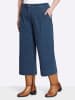 sheego Culotte in blue-stone-washed