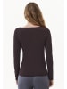 OXXO Carmenshirt CHOCOLATE PLUM