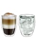 Creano 2er Set Thermoglas dg-h "Doppelwandglas" - 250ml Glas