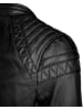 Maze Lederjacke Brightwater in schwarz
