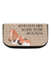 Mr. & Mrs. Panda Make-up-Organizer Hund Basset Hound mit Spruch in Hundeglück
