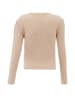 NAEMI Damen Strickpullover in Beige