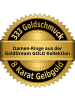 GoldDream Goldring 333 Gelbgold - 8 Karat, Leaf Größe 54 (17,2)