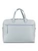 Jost Arva Aktentasche Leder 36 cm Laptopfach misty blue