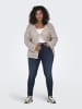 ONLY Carmakoma Strickjacke in Sandshell