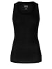 super.natural Merino Tanktop in schwarz