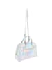 myMo Women Handbag in Silver Multicolor