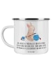 Mr. & Mrs. Panda Geschenktasse Hase Marienkäfer mit Spruch in Weiß