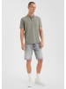 QS Polo-Shirt in 7380_olivgrün
