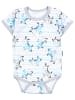 TupTam Jungen Baby Body Kurzarm 5er Pack in blau Modell 1