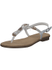 rieker T-Steg-Sandalen in weiss