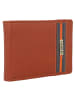 mano Don Leonardo Geldbörse RFID Leder 12 cm cognac
