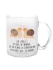 Mr. & Mrs. Panda Teetasse Schnecken Liebe mit Spruch in Transparent