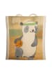 Mr. & Mrs. Panda Schultasche Panda Basketball Design ohne Spruch in Weiß
