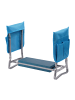 relaxdays Kniebank in Hellblau - (B)60 x (H)50 x (T)27,5 cm