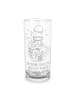 Mr. & Mrs. Panda Wasserglas Nachtfalter Schaumbad mit Spruch in Transparent