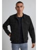 BLEND Denim Jeans Jacke Biker Übergangsjacke Stoned Washed in Schwarz