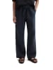 Marc O'Polo Leinenhose straight in Deep Night Blue