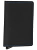 Secrid Geldbörse Slimwallet Matte in Black & Blue