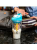 CrunchCup Original CrunchCup Tragbarer Müslibecher To Go 260 + 250 ml | Blau in Blau