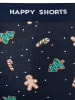 Happy Shorts Boxershorts in marine bordeaux - 0001