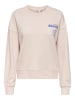 ONLY Sweatshirt in Mauve Chalk