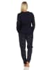 NORMANN Pyjama langarm Schlafanzug Kuschel interlock Sterne - 69475 in Grau