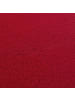 KADIMA DESIGN Teppich Kurzflor Unifarben Polyester Antirutsch Wohnzimmer in Rot