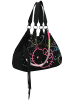 Fritzi aus Preußen Schultertasche Izzy Medium Limited Head Flocked in Schwarz