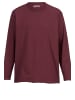 John F. Gee Kurzarm T-Shirt in bordeaux