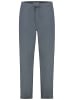 Eight2Nine Casual Freizeithose elastischer Bund Kordelzug in Blau
