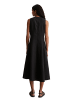 Marc O'Polo Ärmelloses Leinen-Kleid shaped in Schwarz