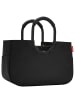 Reisenthel loopshopper M / Shopper 40 cm (summerstripes coffee) in frame black/black