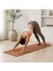 relaxdays Yogamatte in Braun - (B)68 x (H)0,5 x (T)183 cm