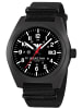 KHS Herrenuhr Inceptor Black Steel Schwarz